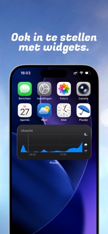 Pluutje: Regenradar iPhone screenshot 5