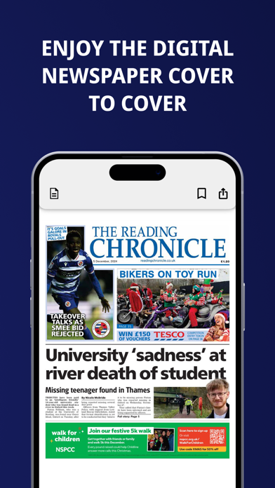 Reading Chronicle Screenshot