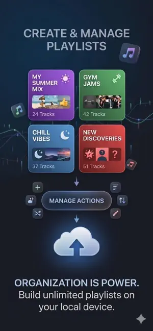 MyPlaylist: Audio, Music, MP3 screenshot 1