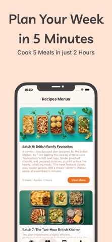 Meal Prep for Batch Cooking UK Screenshot 2 of 8