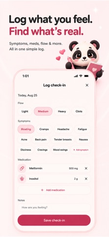 Coco: Period and PCOS Tracker Screenshot 2 of 4