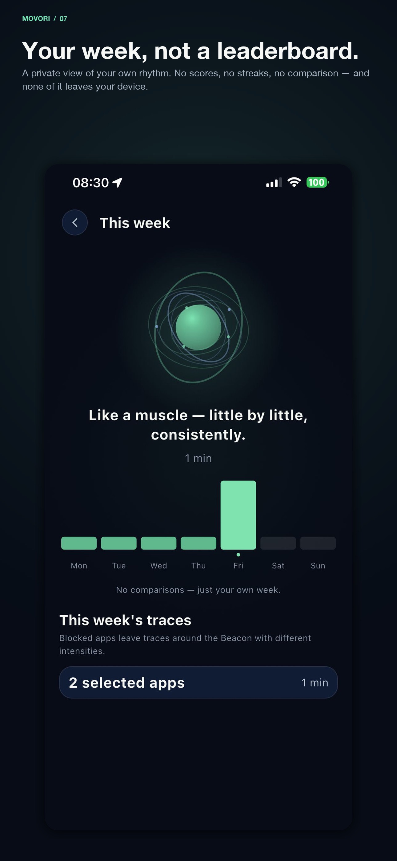 Screenshot 3 of Movori: Study Focus Timer