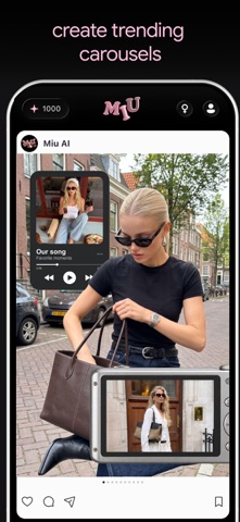 MIU AI: Photo Video Generator app screenshot