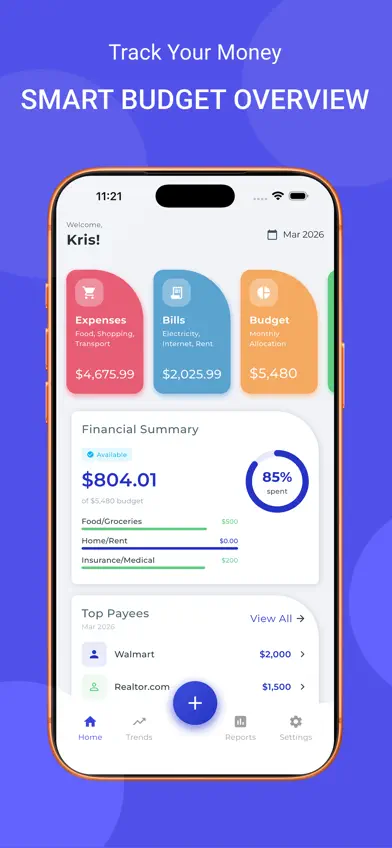 Moneyflow - Budget Planner screenshot 1