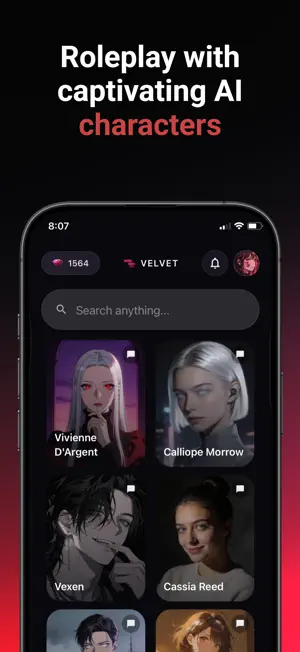 Velvet Chat - Safe AI Roleplay screenshot 1