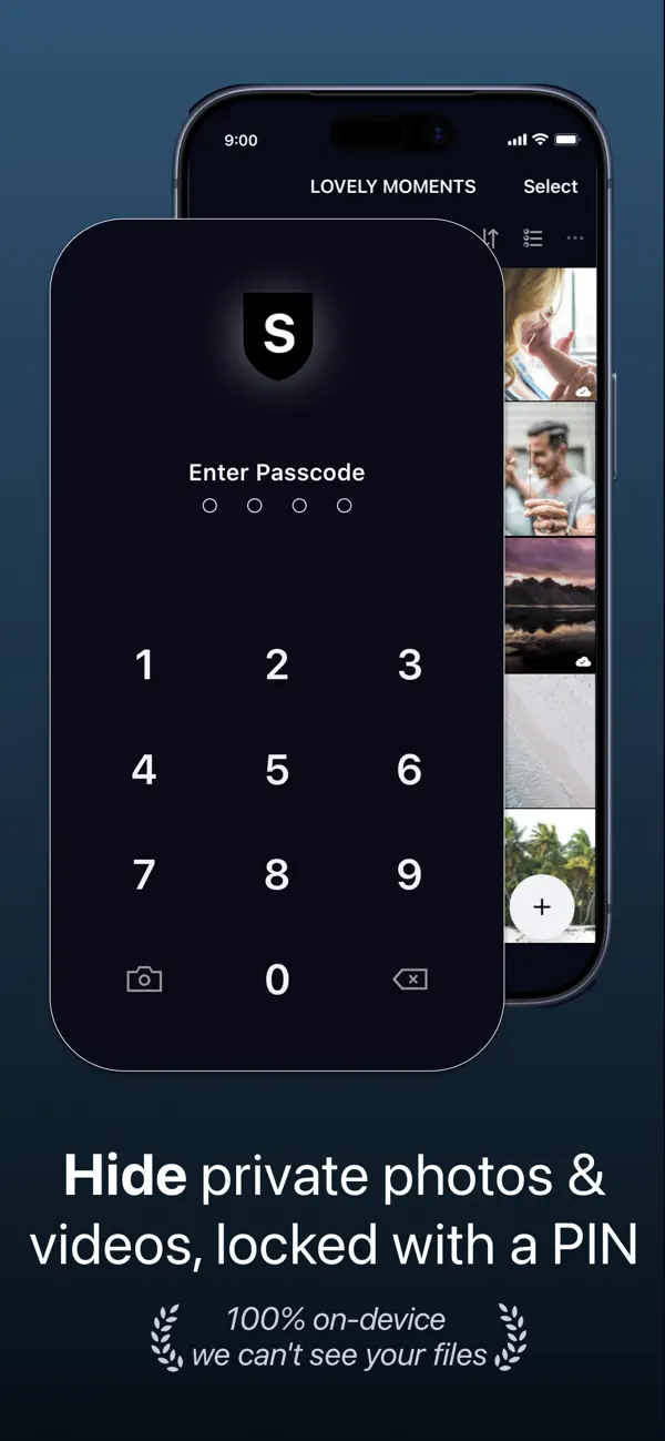 Screenshot #1 pour SecretApp: Photo Vault & Hide