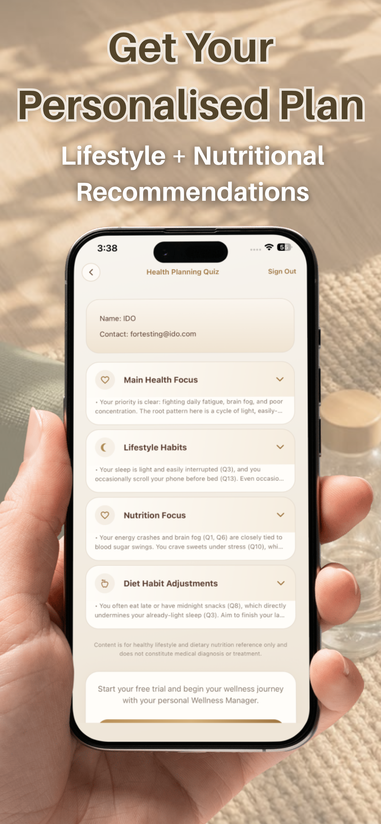 IDO Health & Wellness Manager screenshot 4