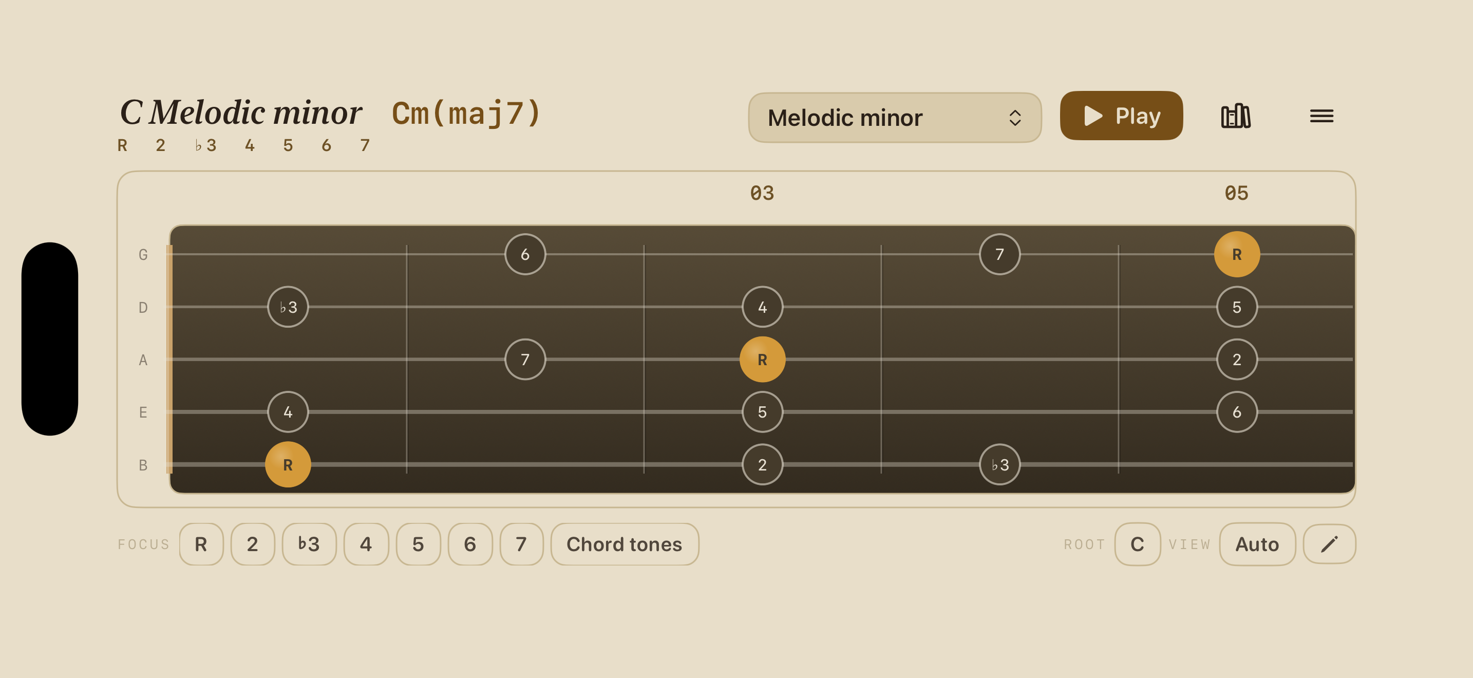BassEducation Fretboard