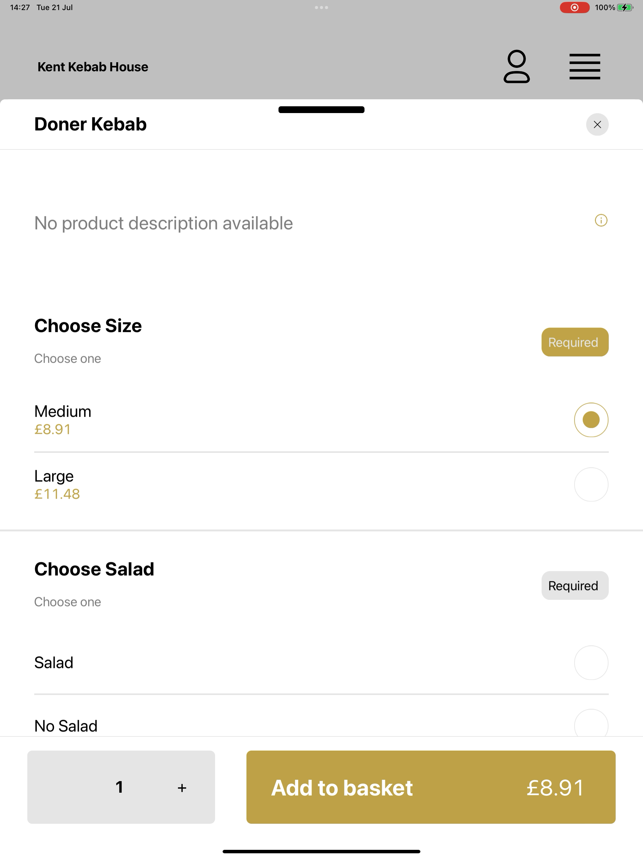 Kent Kebab House screenshot 15