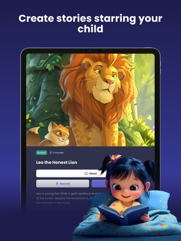 AI Storyteller: Fairy Tales iPad screenshot