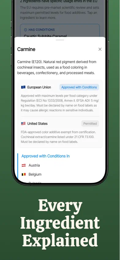 iib - Ingredient Scanner screenshot 2