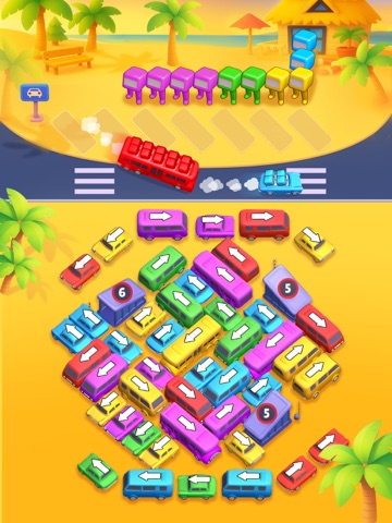 Bus Fever - Car Parking Jam iPad screenshot