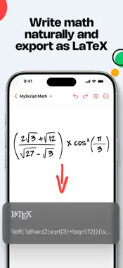 MyScript Math: Solve & Plot screenshot 4