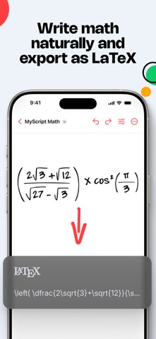 MyScript Math: Solve & Plot Screenshot 4 of 7