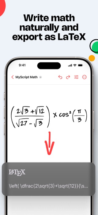 MyScript Math: Solve & Plot Screenshot 4 of 7