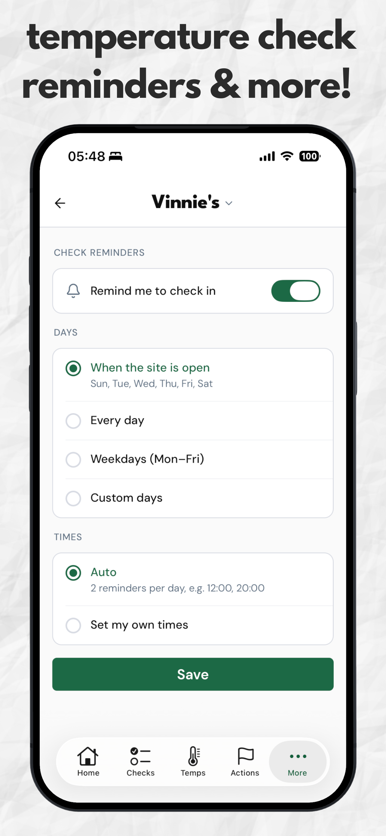 Seito: Food Safety Checklists screenshot 3