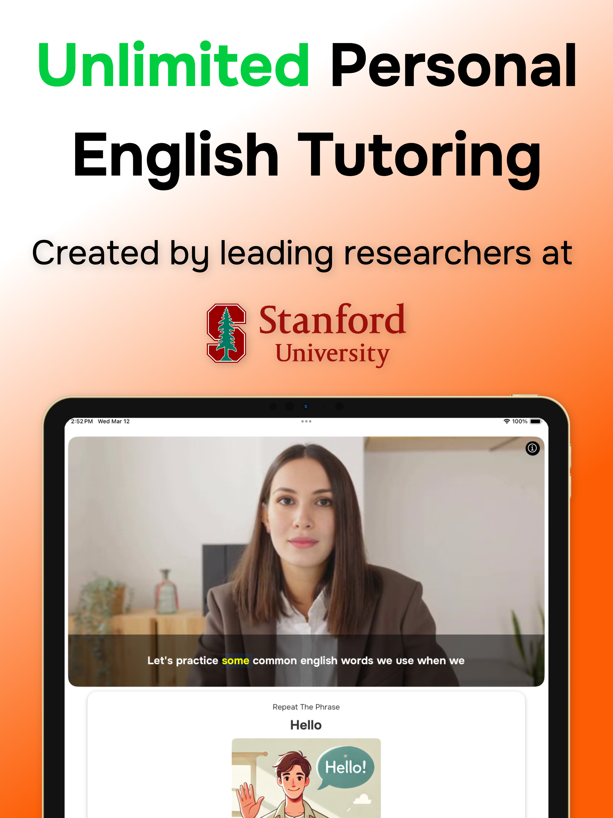 Versa: Personal English Tutor