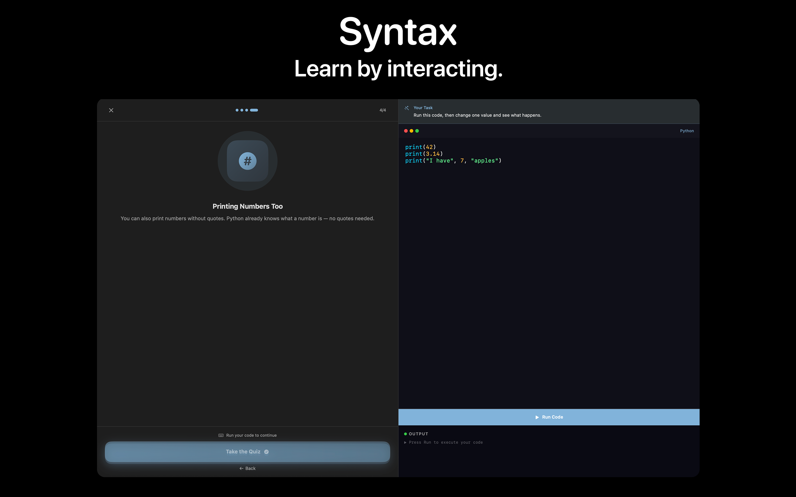 Syntax screenshot 9