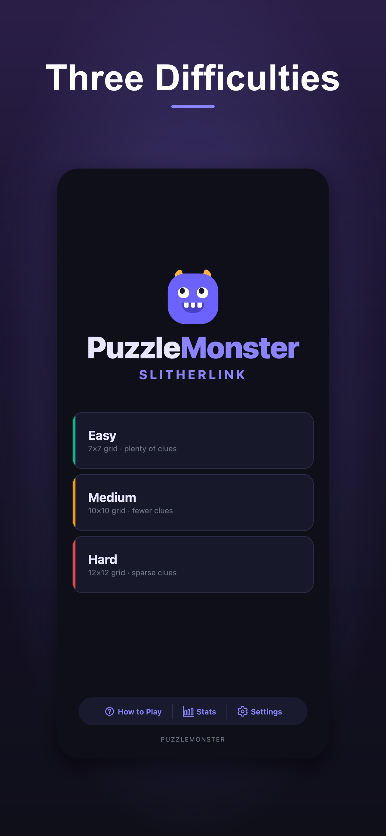 Slitherlink - PuzzleMonster screenshot 3