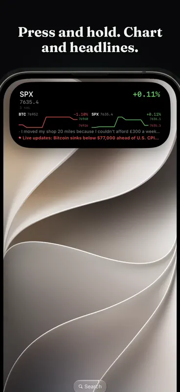 TickerNotch: Stocks & Crypto screenshot 3 of 7