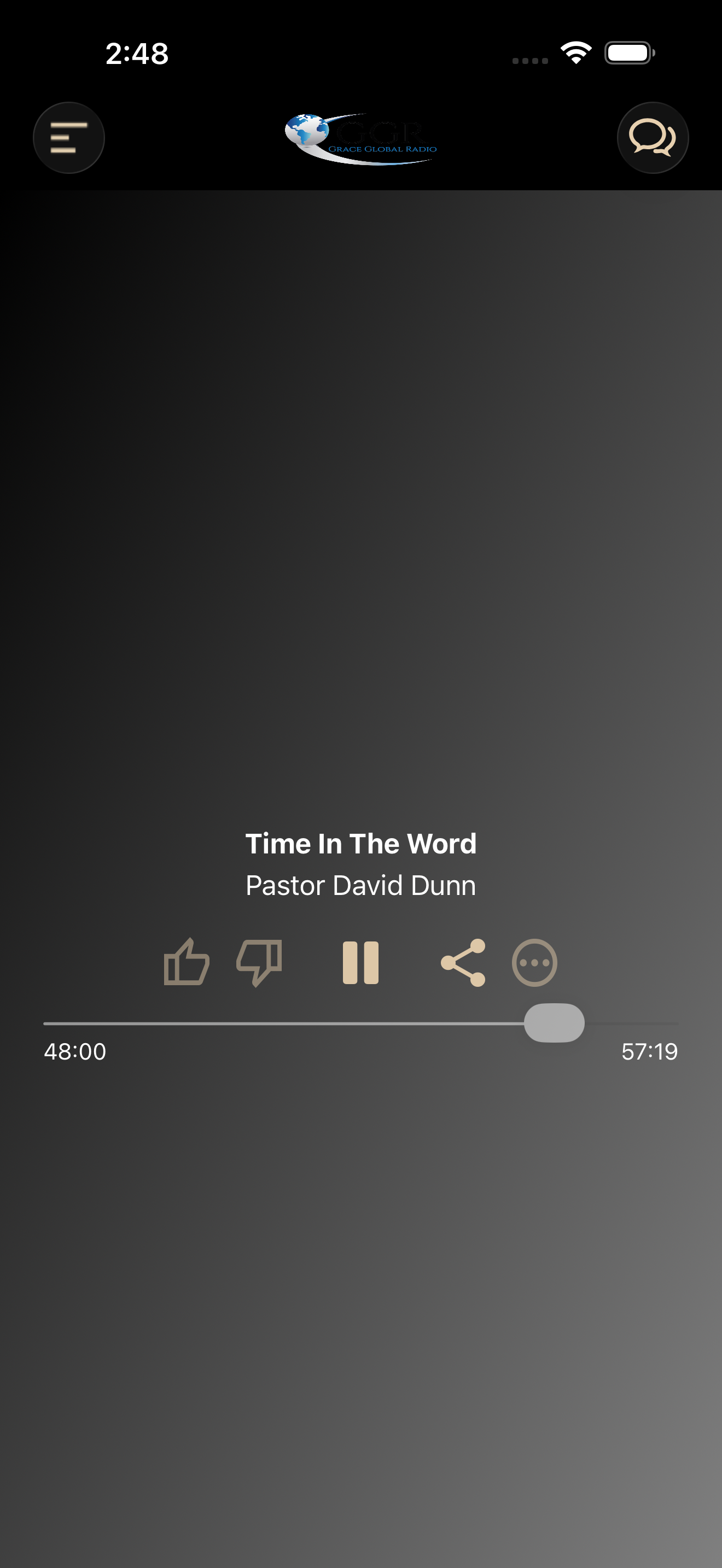 Grace Global Radio screenshot 2