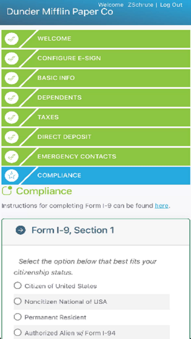 Payroll Professionals Kiosk Screenshot