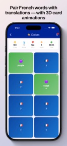 Match and Learn French screenshot