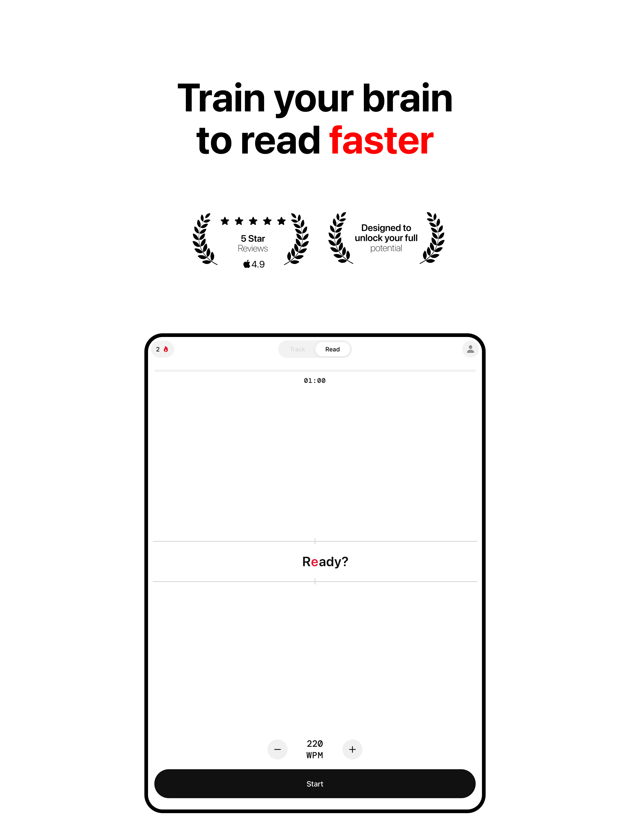 SpeedRead: Learn to Read Fast