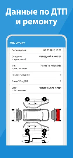 Скриншот Проверка авто: новая БАЗА РФ на iPhone 3