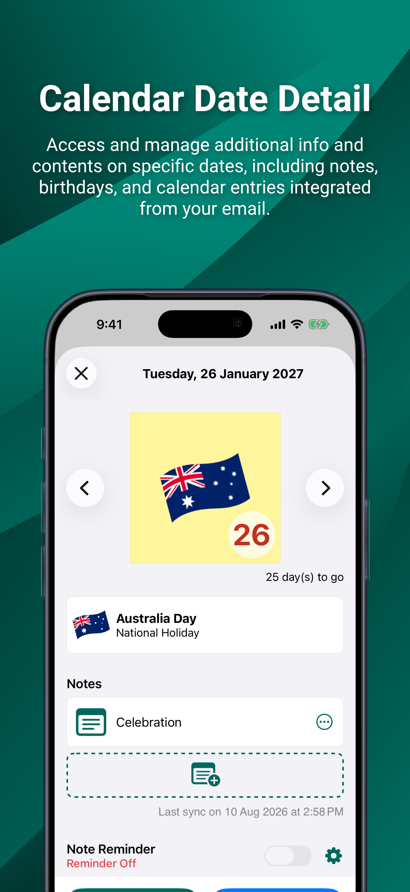 Australia Calendar 2027 - 2028 screenshot 3