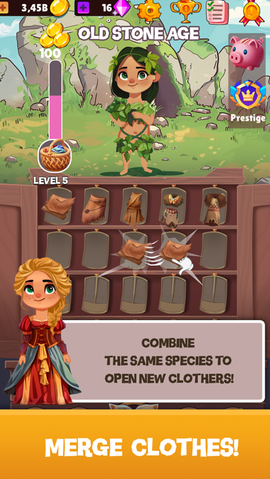 Fashion Evolution - Merge It Screenshot