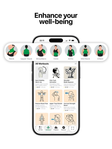 Necklo: Fix Posture & Pain iPad screenshot