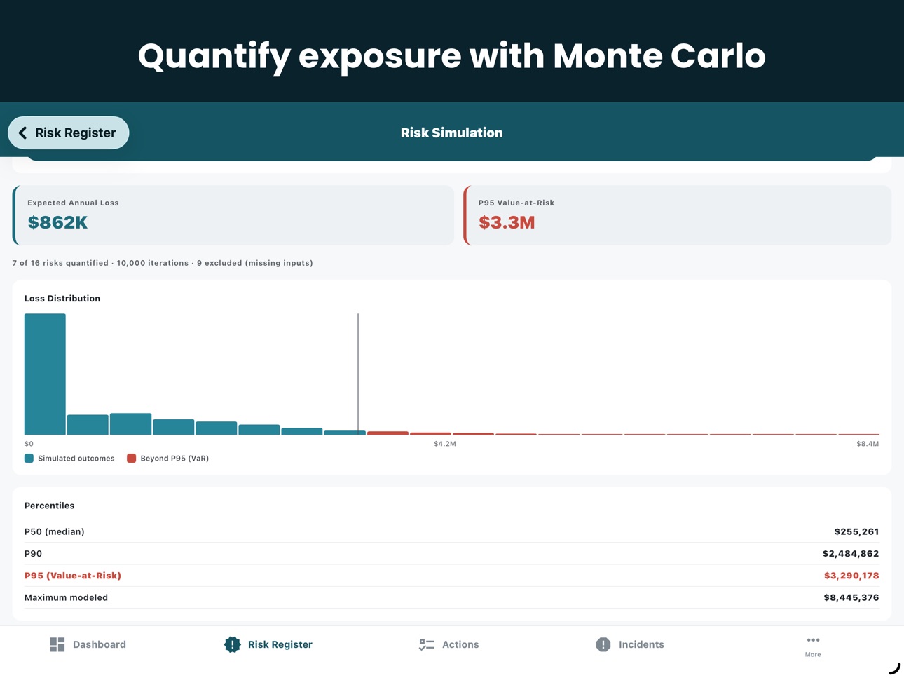 Screenshot 11 of Rukn ERM Risk Register