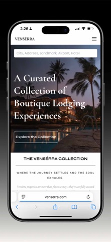 Venserra: Book Hotels screenshot