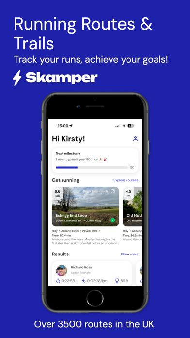 Skamper: Run Routes & Trails Screenshot
