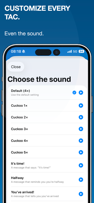 Tac! - Voice Reminder Screenshot 7 of 8