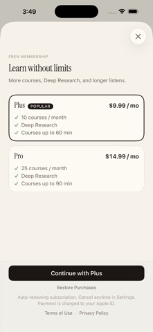 Fren — Learn Anything screenshot