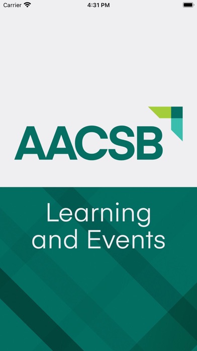 AACSB Events app screenshot