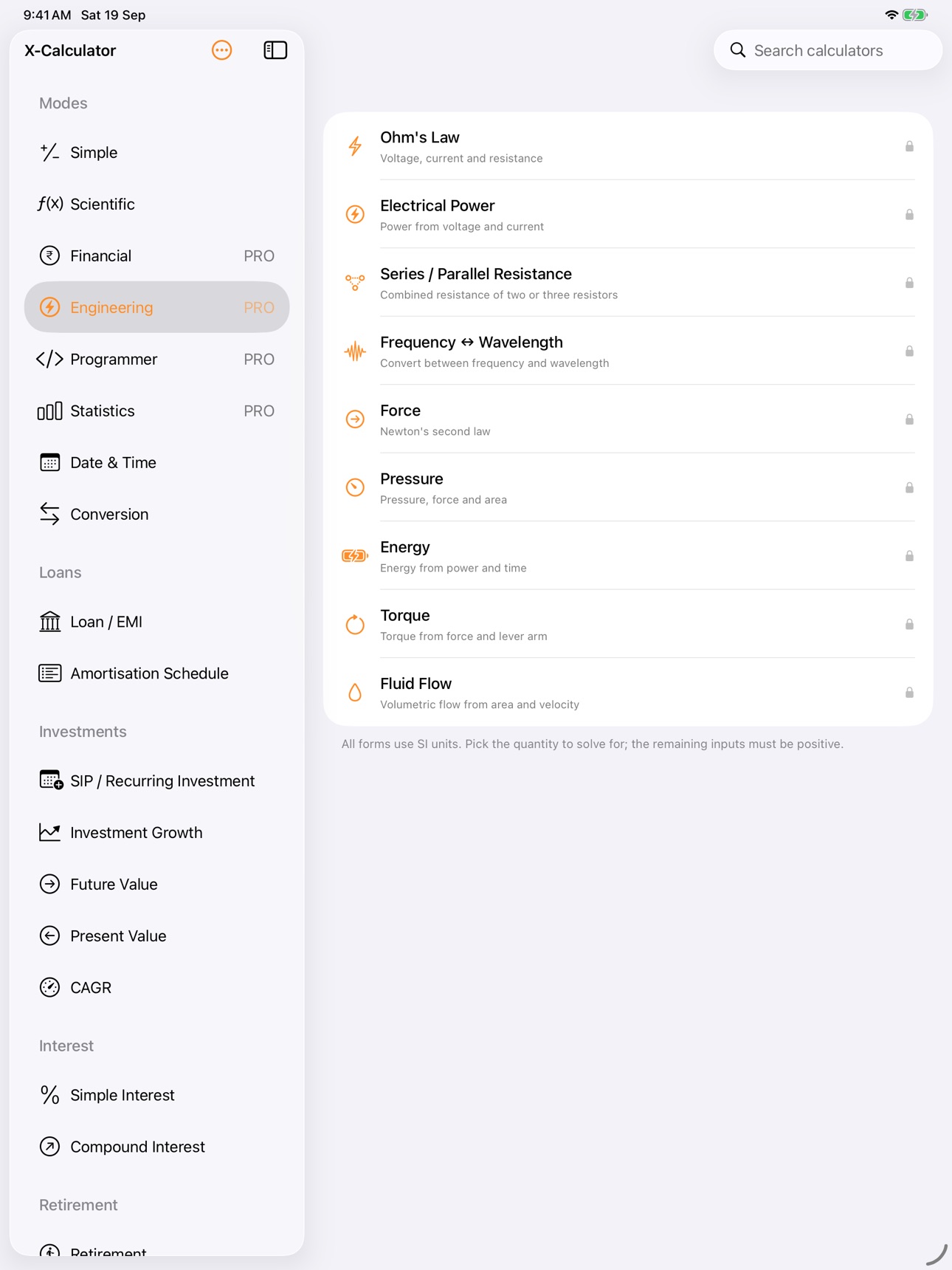 Screenshot 9 of x-Calculator