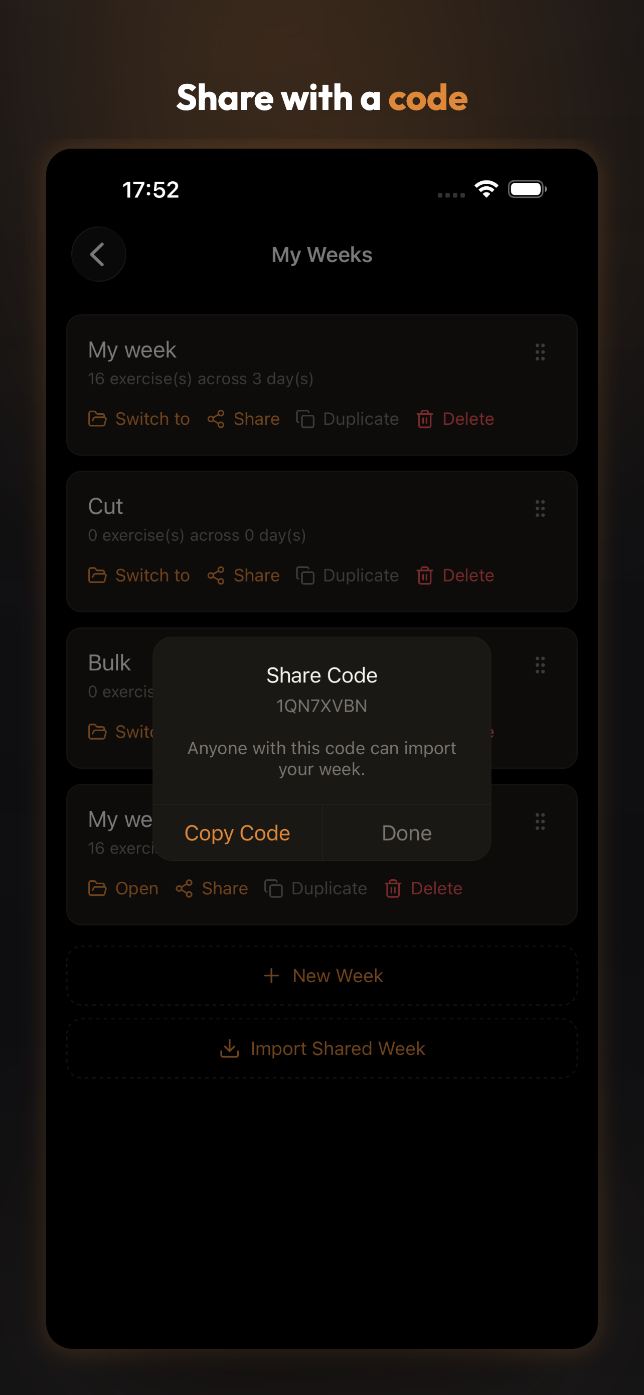 Gymdule - Workout Planner
