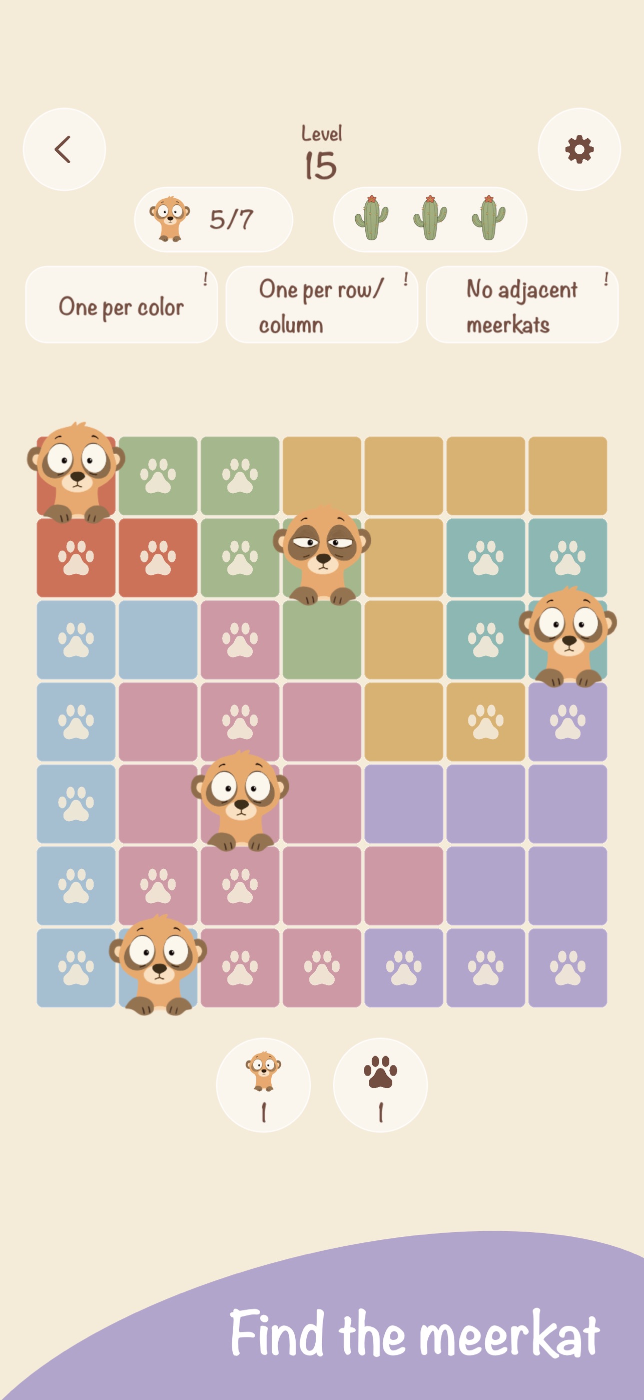 Screenshot 1 of Meerkatdoku: Logic Puzzle