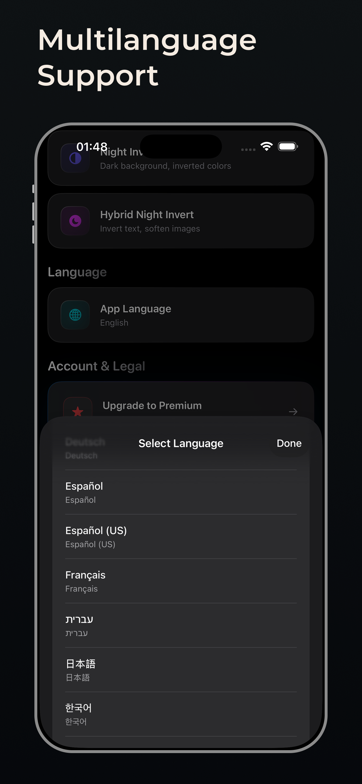 Dark PDF Reader - Night Mode