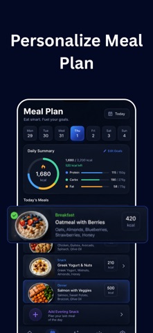 Shayp: Gym & Calorie Tracker screenshot