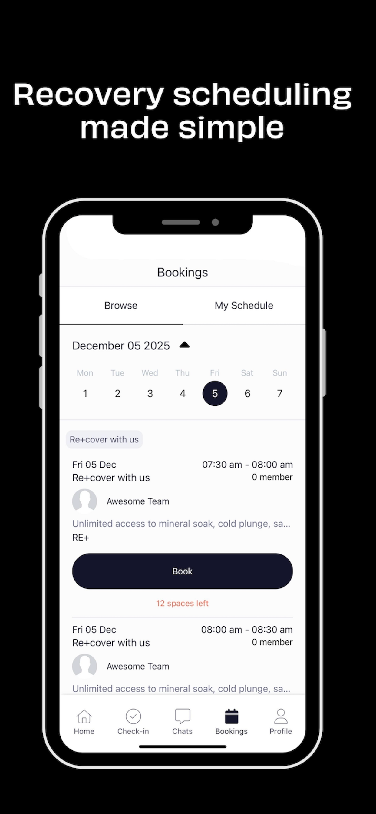 Recovery+ screenshot 3