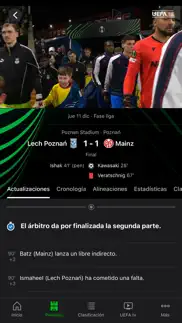 uefa conference league iphone capturas de pantalla 4