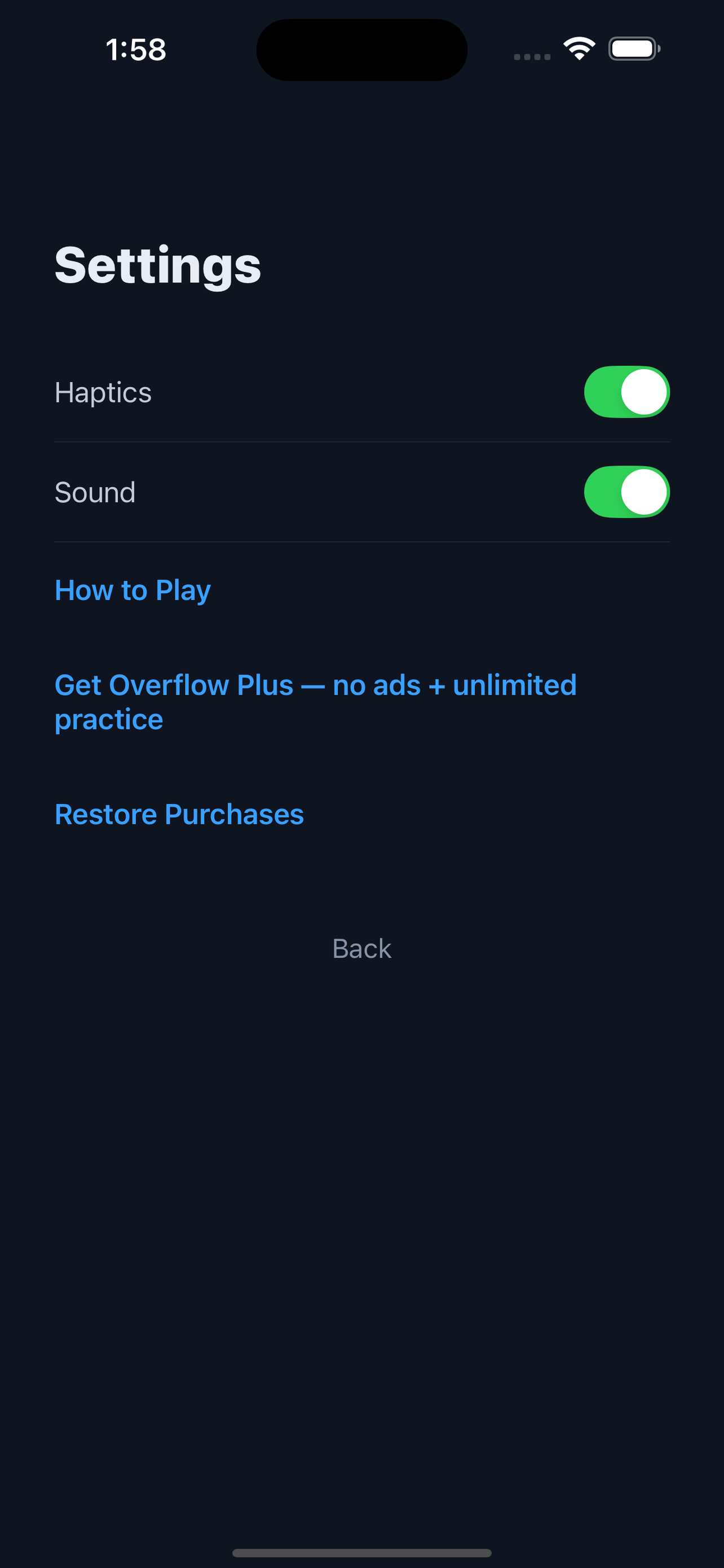 Overflow Daily screenshot 4