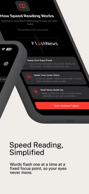 FlashNews: Speed Reader screenshot 2
