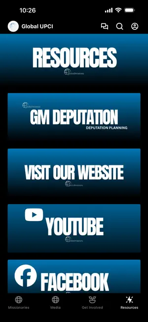 Global Missions UPCI screenshot 4