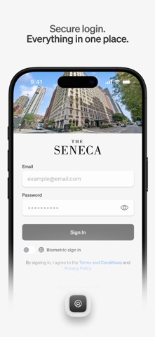 The Seneca iPhone screenshot