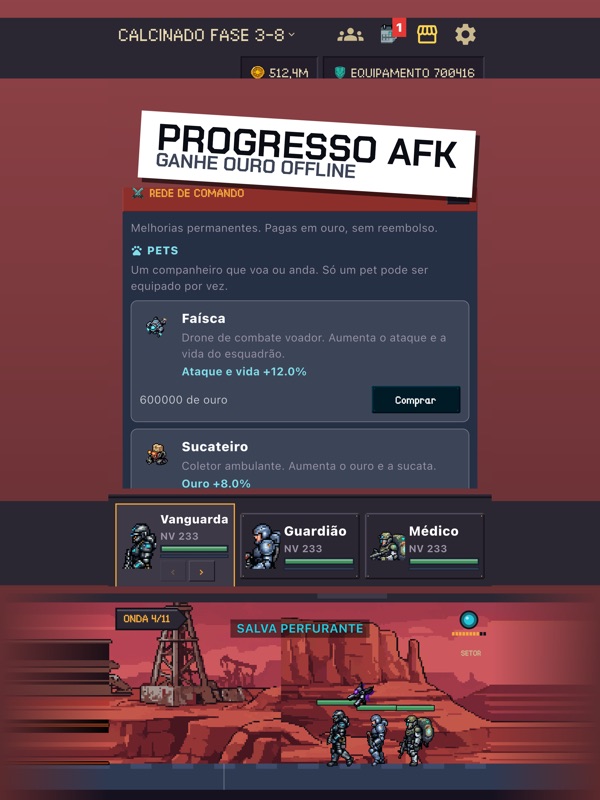 Ironvoid: RPG Idle Esquadrão screenshot 9